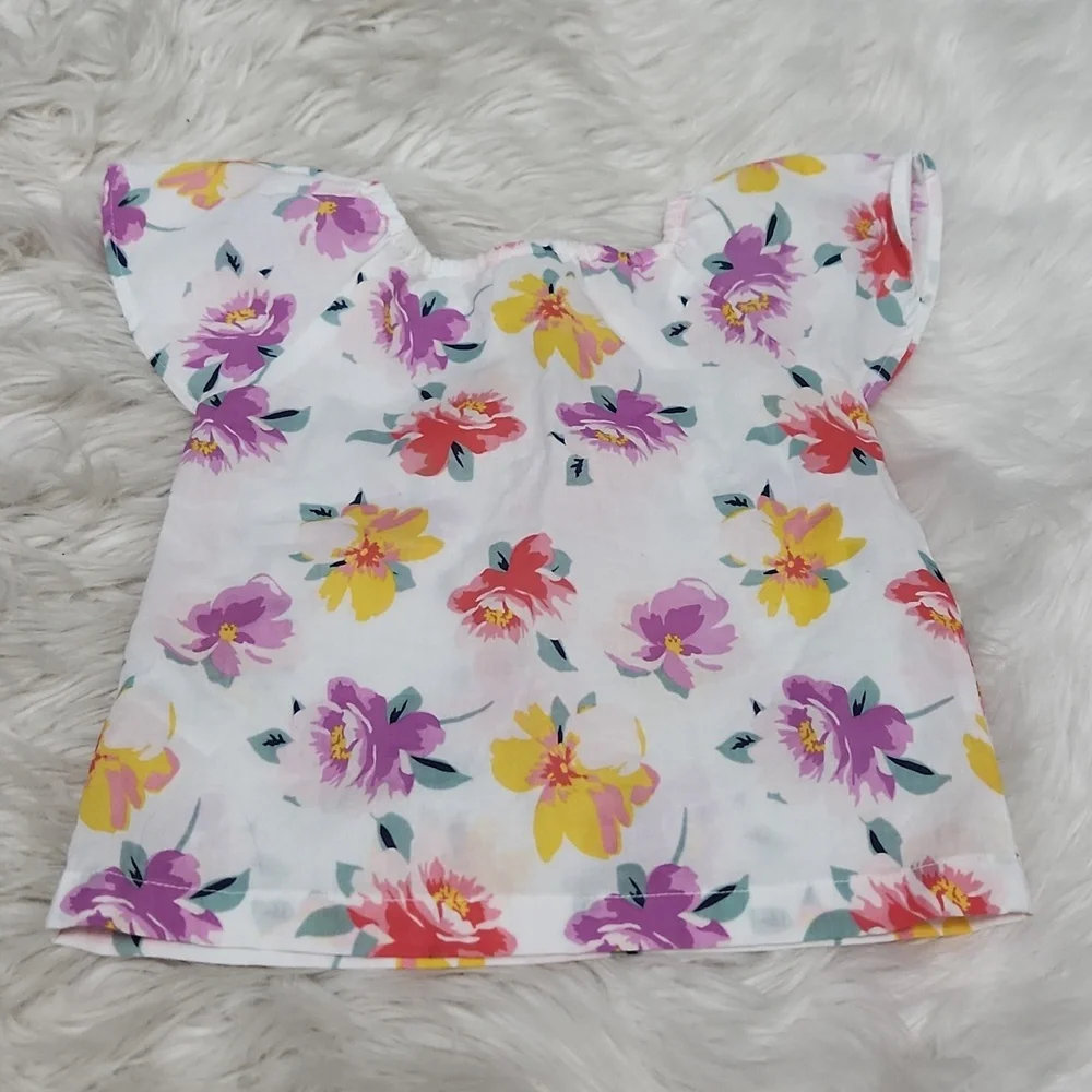 2T Carter's floral shirt